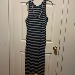 LOFT midi tank dress